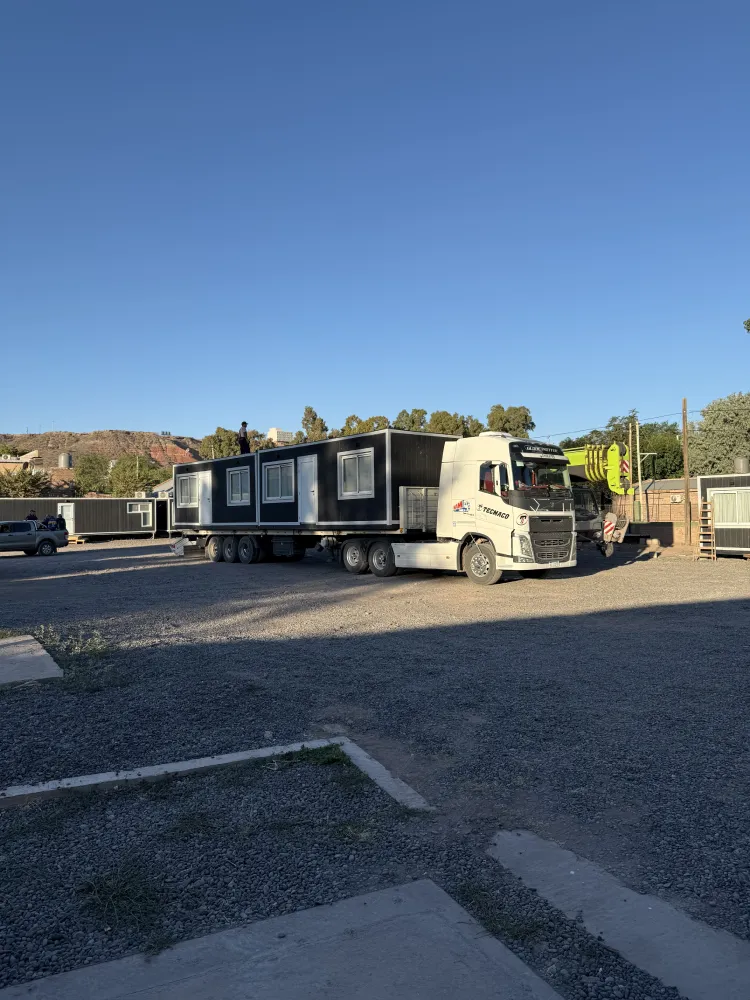 Complejo habitacional modular en Añelo, Vaca Muerta
